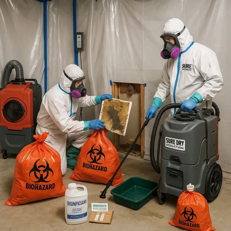 Contaminated Water Handling Protocols process in Richland, NY