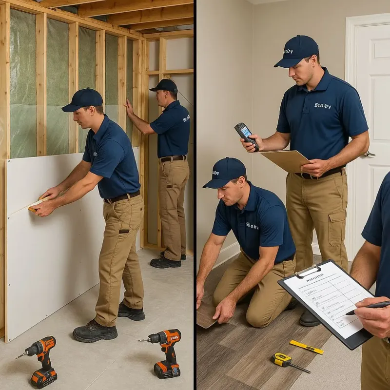 Repairs and Reconstruction process in Richland, NY