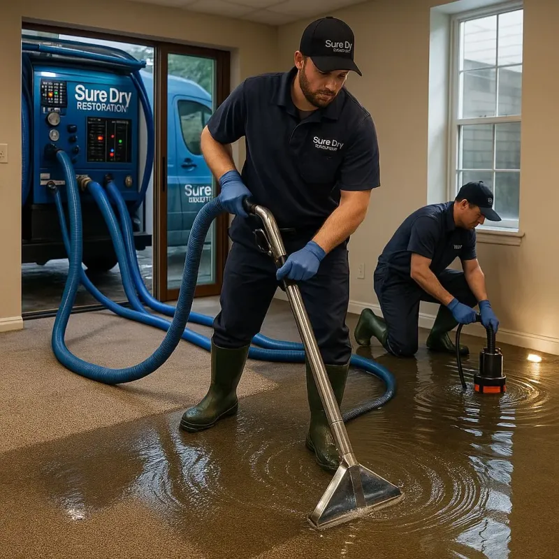 Water Extraction and Removal process in Richland, NY